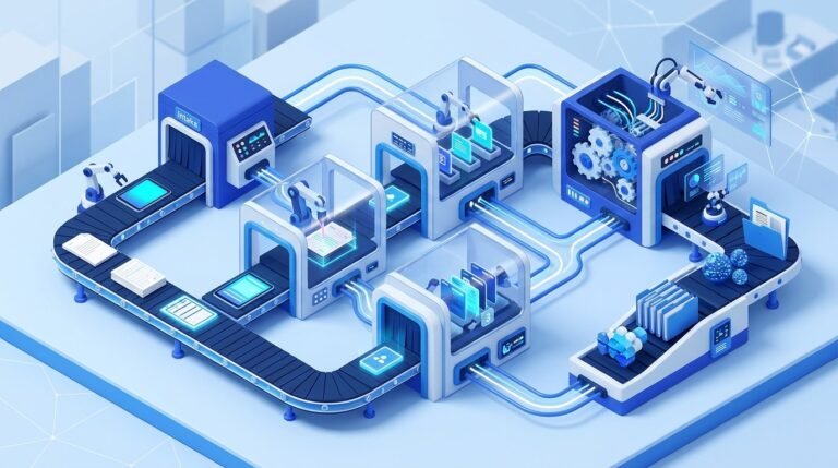 Hiperautomatización: proceso empresarial automatizado de punta a punta con IA, RPA y agentes conectados